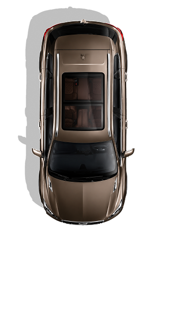 Top view car